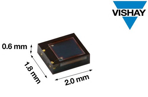 Vishay推出超小型高集成度可見光敏感度增強(qiáng)型高速PIN光電二極管，引領(lǐng)光電器件新潮流